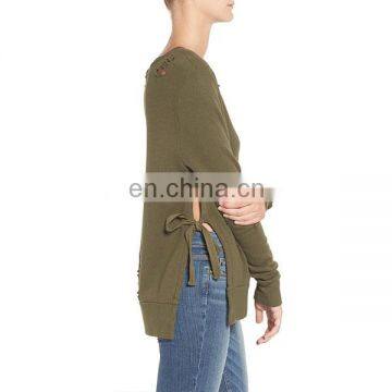 Newest Women Wear Long Sleeve Shirt Cotton & Modal Fabric Ladies Tops photo-2