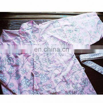 Chinavictor For Sale 100% Cotton Girls Adult Free Size Japan Bathrobes