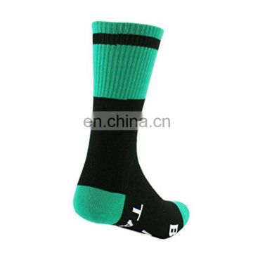 Wholesale sport running fashion jacquard cotton socks