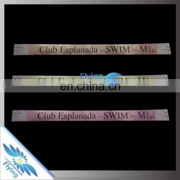 Tyvek paper wristbands product type and paper, tyvek material party bracelets