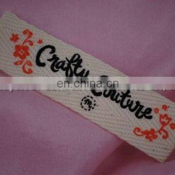 printed fabric labels for clothing