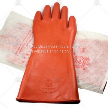 20KV Electric Insulation Gloves High voltage high quality