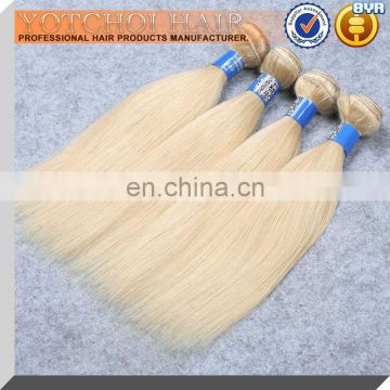 Wholesale Cheap Natural Blonde Human Hair Extensions Malaysian Straight Hair Weft