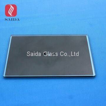 Custom 8mm Thick Black Tempered Glass for TV Stand Base photo-3
