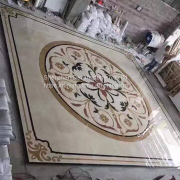 Marble Floor Waterjet Round Medallion photo-4