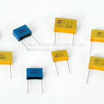 CL21B (MEB)  Metallized polyester film capacitor-box
