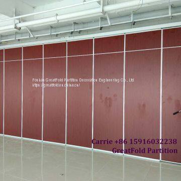 2019 new operable folding bathroom partition glass for exhibition hall