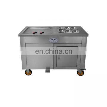 Cheap Price Fry Ice Pan Machine Fried Rolling Ice Cream Machine