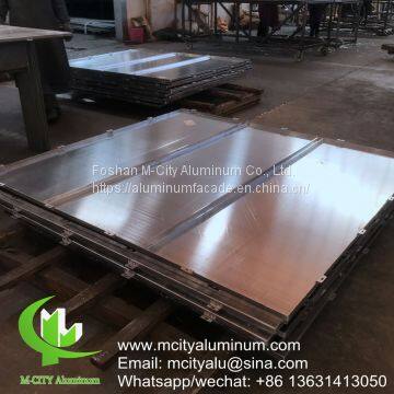 Architectural Aluminum wall cladding solid aluminum panel