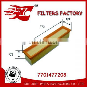 wholesale car air filter for Renault Logan OEM7701477208 (Hebei customize factory)