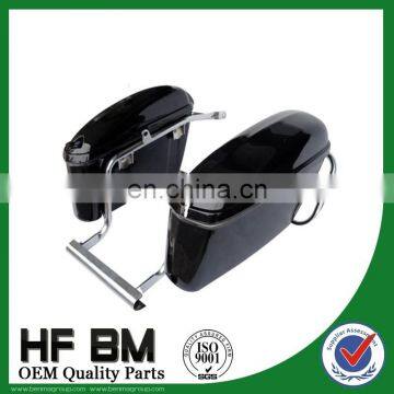 Classical Black Side Box for Motor Motorcycle box with High Quality