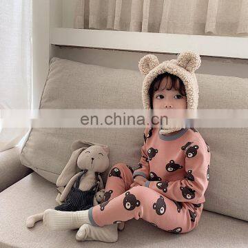 4142 Own Designer Team and Factory Baby Girl Pajamas Kids Home Sleepwear photo-6