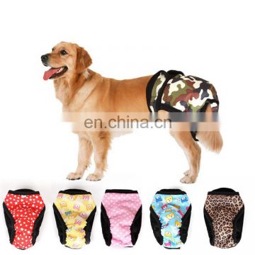 Premium Female Dog Diapers Washable Reusable Sanitary Panties for Small to Large Dogs