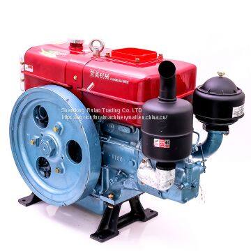 Changmei Single Cylinder Water-cooled Diesel Engine 16hp Agricultural 4-stroke Engine photo-3