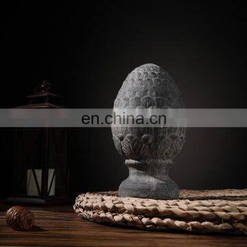 Good Choose Garden Decorative Finial Crafts Pine Cone Statue Custom Antique Home Decoration Pieces photo-5