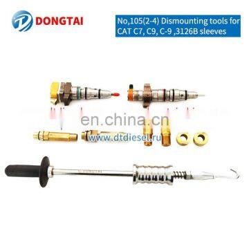 No.105 (2-4) Dismounting Tools for CAT C7 C9 C-9 3126B Sleeves photo-2