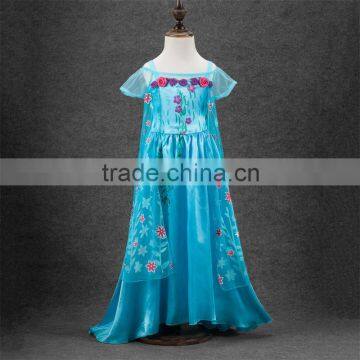 Frozen Dress for girls Frozen Queen Elsa Cosplay Costume Halloween Costumes for Children