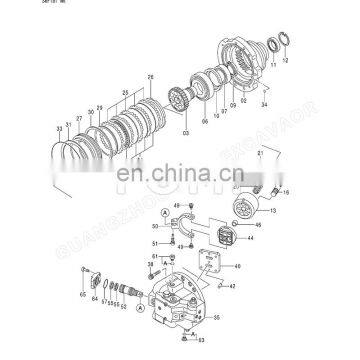 FOMI Final Drive EC360 Travel Motor14551150 14522994  For Excavator