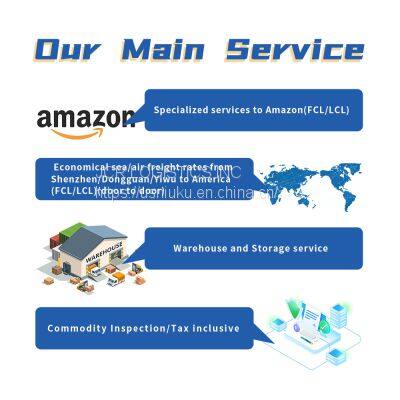 Duty Included FCL/LCL Amazon FBA Shipping From China to United States