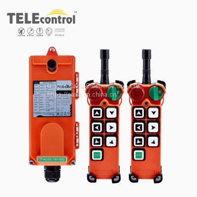Universal Telecontrol F21-E2 Industrial Radio Wireless Remote Control AC/DC for Crane 2 Transmitters 1 Receiver