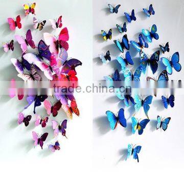 3D Butterfly Stickers Making Stickers Wall Stickers Crafts Butterflies SD102                        
                                                Quality Choice