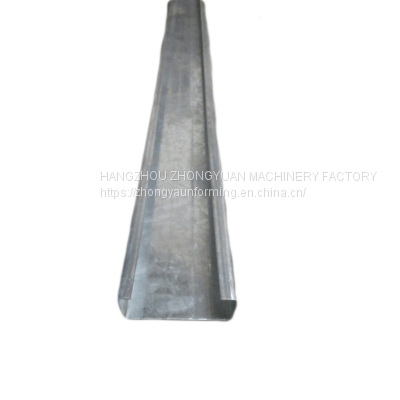 100-350mm CZ Shape Purlin Adjustable Roll Forming Machine photo-4