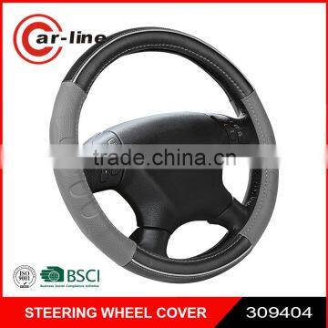 2016 NEW DESIGN COMFORTABLE CUSTOMIZED PVC PU CAR STEERING WHEEL COVER