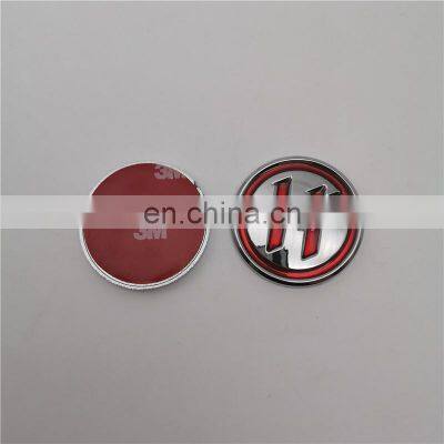 Chrome Plastic Custom 3D Logo Nameplate Auto Emblem Car Badge Sticker For GT