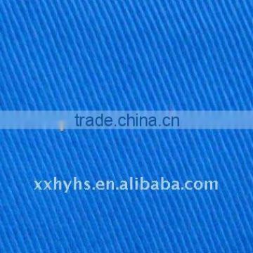 China cheap100% cotton 310gsm anti-ultraviolet fabric meets EN11611 EN11612 EN14116