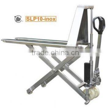 Good Performance High Lift Pallet Truck SLP10-inox