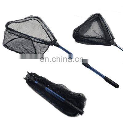 The Most Popular Triangle Foldable Retractable Hand Reading Net Carbon Fishing Net Fishing Net photo-3