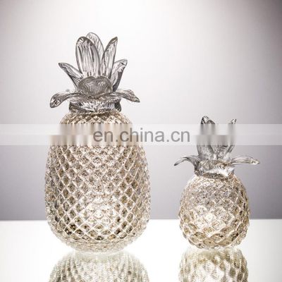 Nordic Modern Home Living Room Table Glass Pineapple Decor