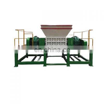 Hot Selling Scrap Metal Aluminum Can Shredder Machine Paint Bucket Double Shaft Shredder