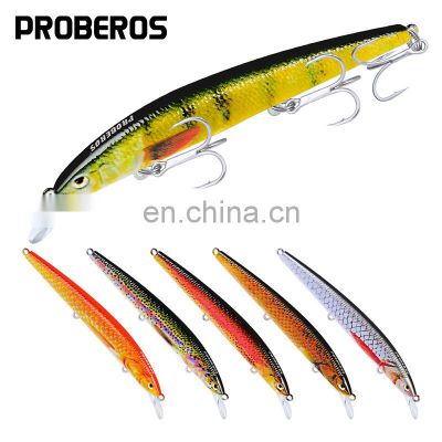 New Mino lure plastic hard bait11.5cm-9gFresh water sea fishing weever tongeat lure Suspending jerkbait fishing artificial