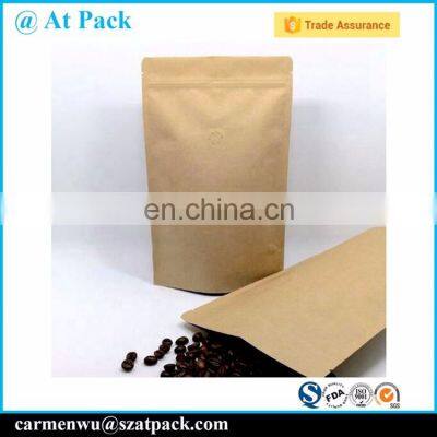 Custom 50g 500g 1kg Biodegradable Packaging Coffee Bags With Zip per in Other Packaging Materials