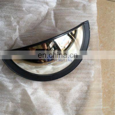 Wide angle truck mirror for forklift