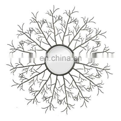 Gold Color Sun Design Mirror photo-3