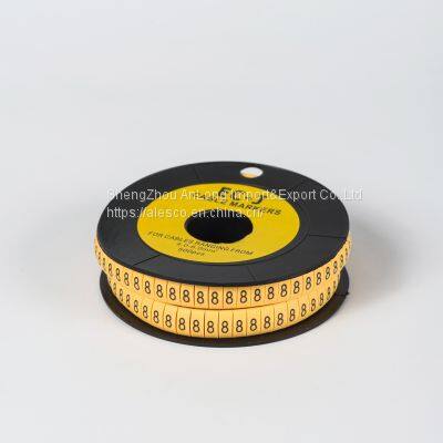 PVC Flat Cable Markers 0~9 A~Z Suit for 3.5 to 7.0mm Round or Flat Cable Ec-J