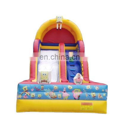 Cartoon theme jumping slide bouncer wholesale inflatables