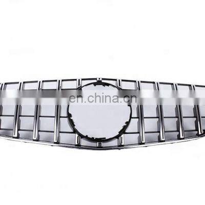 auto parts Front grill for Mercedes benz  E class W207 GT silver style 2014 2015 2016 2017