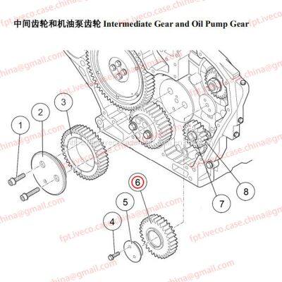 MAN D0836 Intermediate Gear 04505-5119