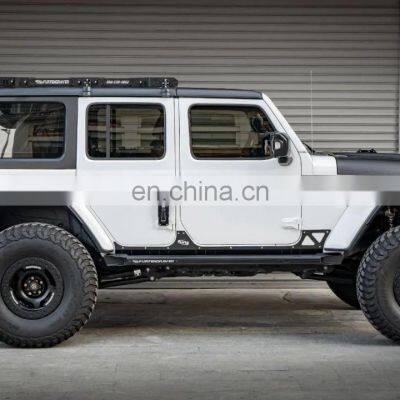 Furyengraver Side Step Bar With Light for Jeep Wrangler JL Running Boards Nerf Bars for Jeep From Maiker