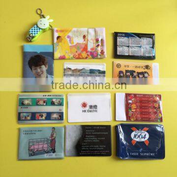 High pvc cheap Luminous card set , pvc Luminous card cover