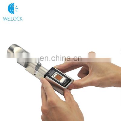 WE.LOCK NEW APP Fingerprint Keypad App Lock remote control gate lock for Airbnb House and Apartment