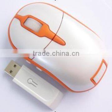 Colorful Mini Wireless Optical Mouse (M878)