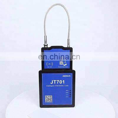 Joint JT701 frozen container cargo digital 4G RFID nfc GPS electronic cable seal string locker satellite lock tracker