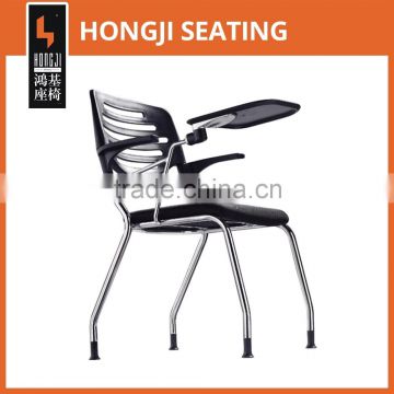 stackable folding conference room chair with tablet GO-906A-1-V for training