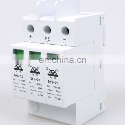 DIKAI 600V 1500v 4000v  10-40kA  DC Surge protector surge arrestersurge protection device  surge arrester SPD