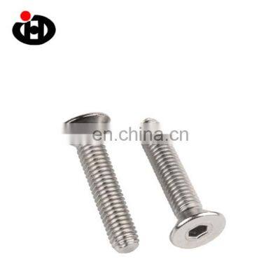 High Precision JINGHONG  Stainless Steel DIN7991 Allen Hexagon Socket Countersunk Screw