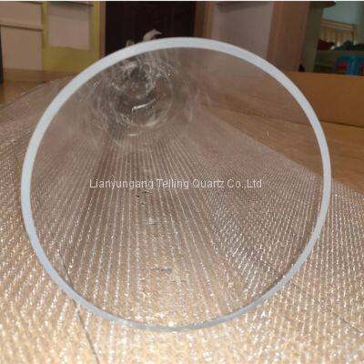Large Diameter Quartz Glass Tube Clear Quartz Tube photo-5